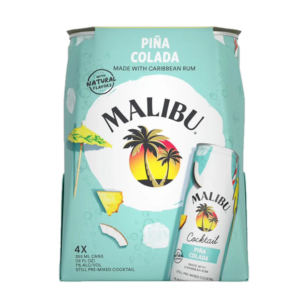 Malibu Pina Colada - 4 Cans