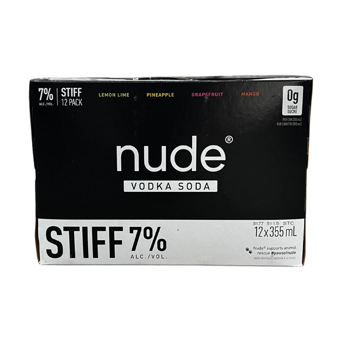 Nude Stiff Mix - 12 Cans