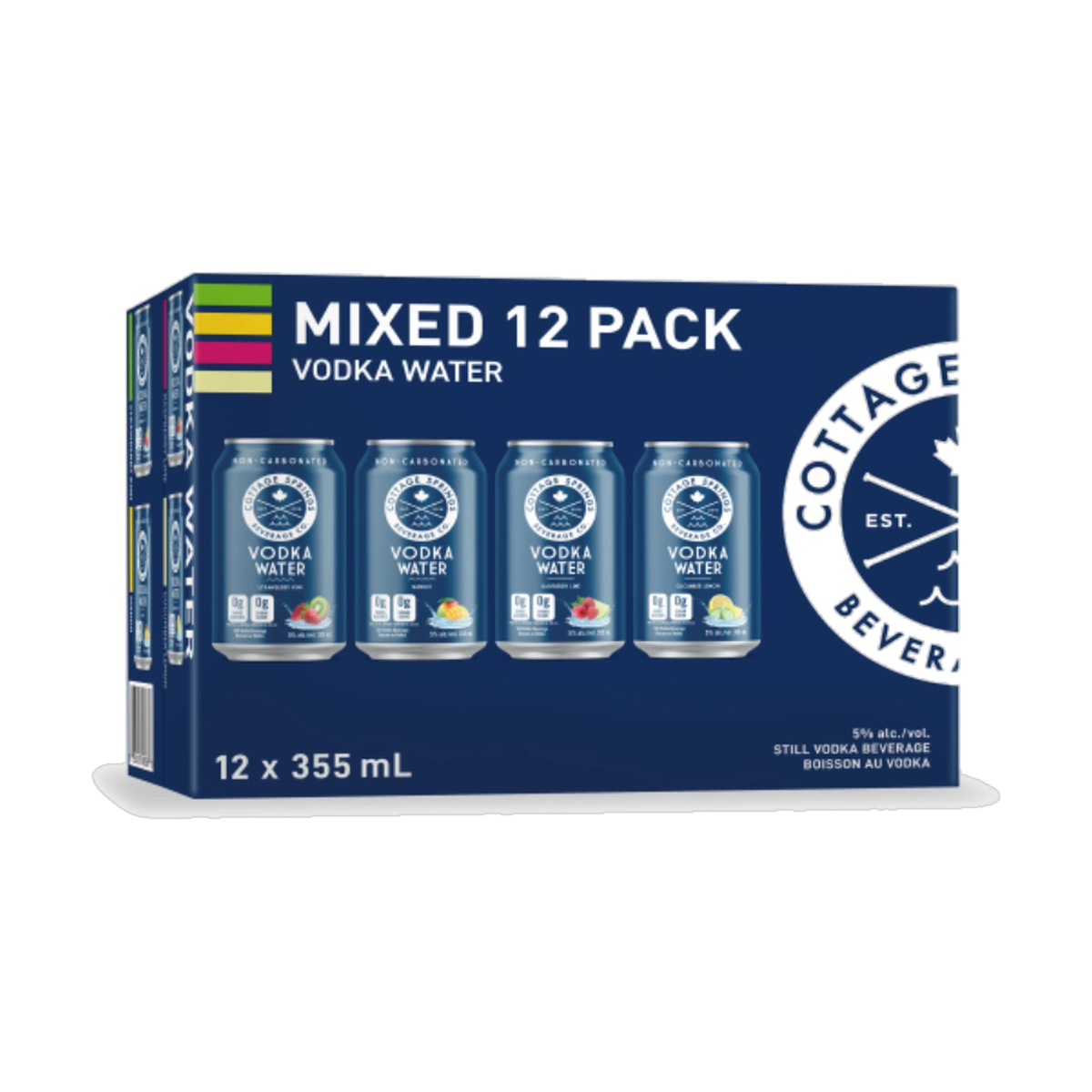 Cottage Spr Vo Water Mix Pack - 12 Cans
