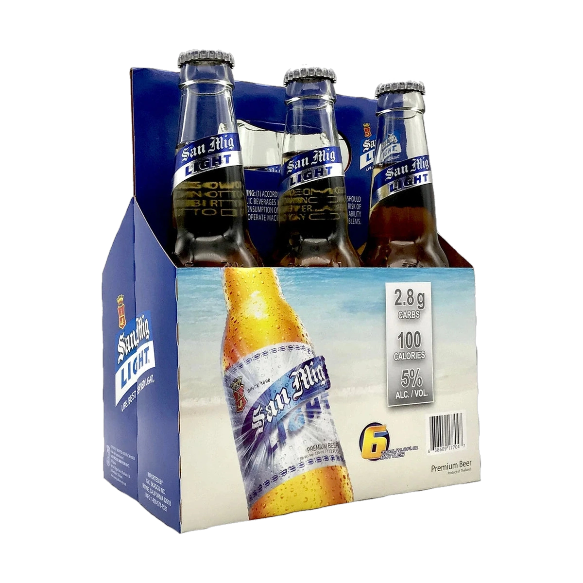 San Miguel Light # 724962 - 6 Bottles