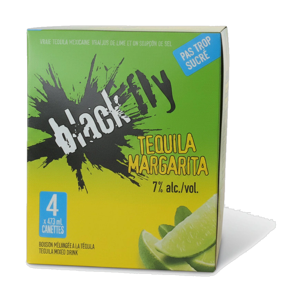Black Fly Tequila Margarita - 4 Bottles