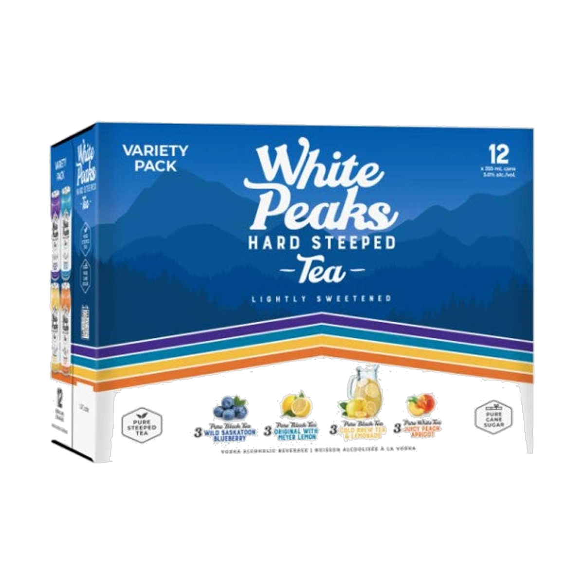 White Peaks Variety Pack 2026 - 12 Cans
