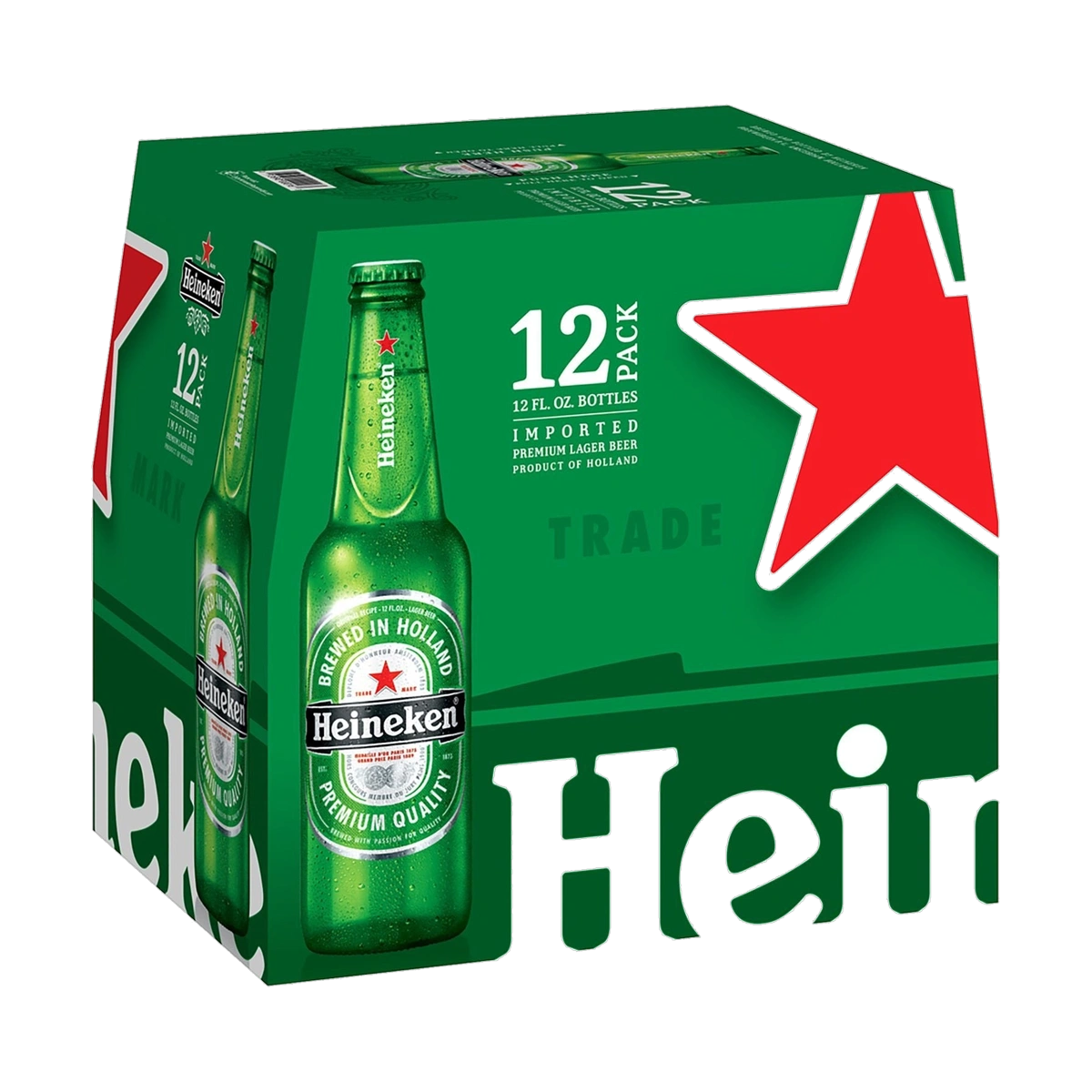 Heineken Lager 12 Bottles