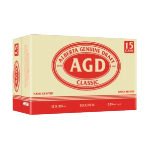 Alberta Genuine Draft - 15 Cans