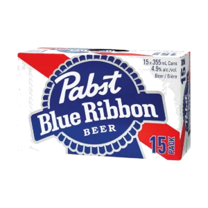 Pabst Blue Ribbon - 15 Cans