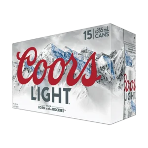 Coors Light - 15 Bottles