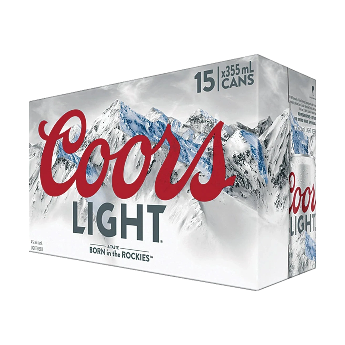 Coors Light - 15 Bottles