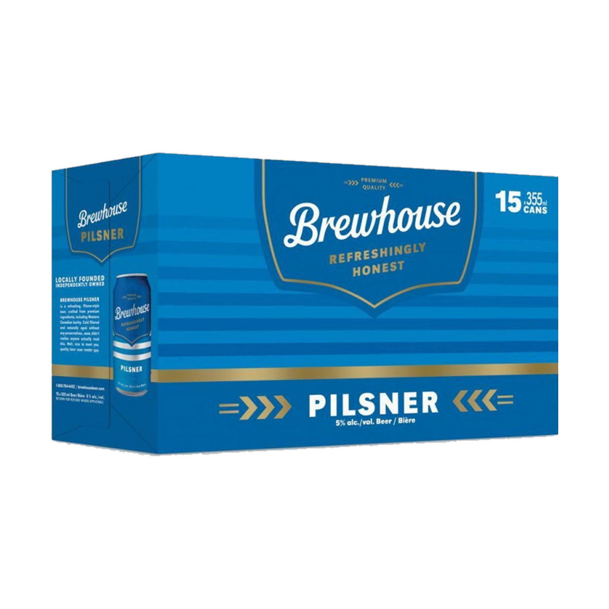 Brewhouse Pilsner 15x355ml Can - 15 Cans