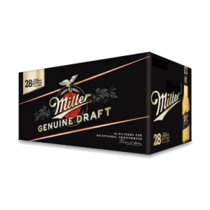 Miller Genuine Draft 28 Bottles