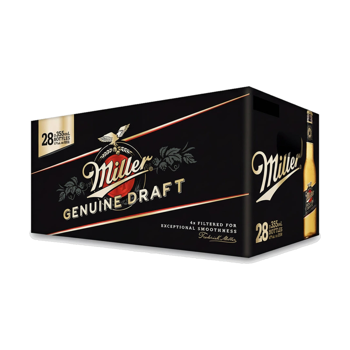 Miller Genuine Draft 28 Bottles