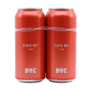 Clock Out 4 Tall Cans