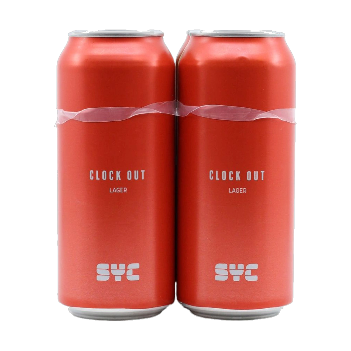Clock Out 4 Tall Cans