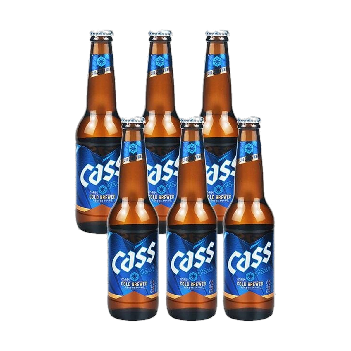 Cass Fresh Korean - 6 Bottles