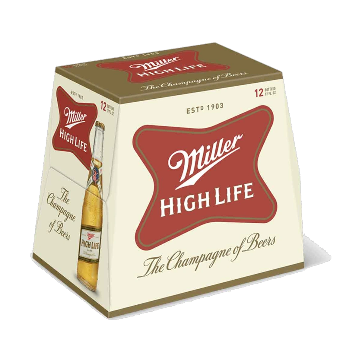 Miller High Life - 12 Bottles