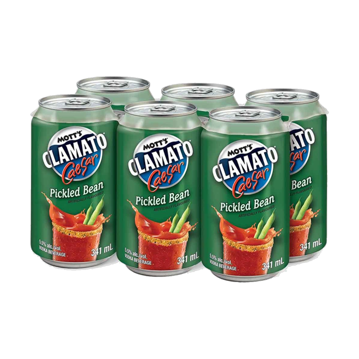 Mott's Clamato Pickled Bean - 6 Cans